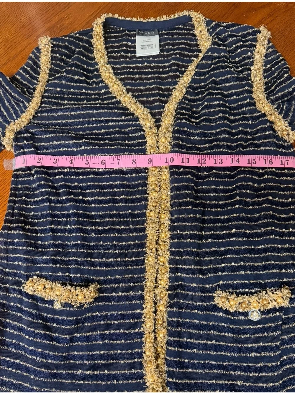Chanel 15C Paris-Dubai Runway. Collection Two-Piece Ensemble (Style P50930K06525